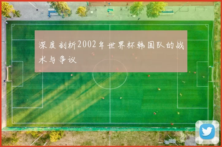 深度剖析2002年世界杯韩国队的战术与争议