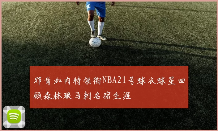 邓肯加内特领衔NBA21号球衣球星回顾森林狼马刺名宿生涯